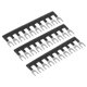 thumbnail image 4 of Bloques de terminales, tira de barrera de terminales tipo horquilla de 10 piezas Tiras de terminales tipo horquilla probadas y confiables, 4 of 12