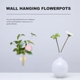 thumbnail image 7 of Raindrops Wall Mounted Flower Tube Heart Metal Vase for Decoration, 7 of 7