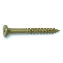 #12 x 2" Tan XL1500 Star Bugle Head Wood Screws (35 pcs.)