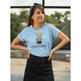 thumbnail image 2 of Funny And Happy Toy Bear T-Shirt Women -Image by Shutterstock, Female Large, 2 of 4