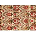 thumbnail image 1 of Ahgly Company Indoor Rectangle Abstract Orange Modern Area Rugs, 7' x 10', 1 of 4