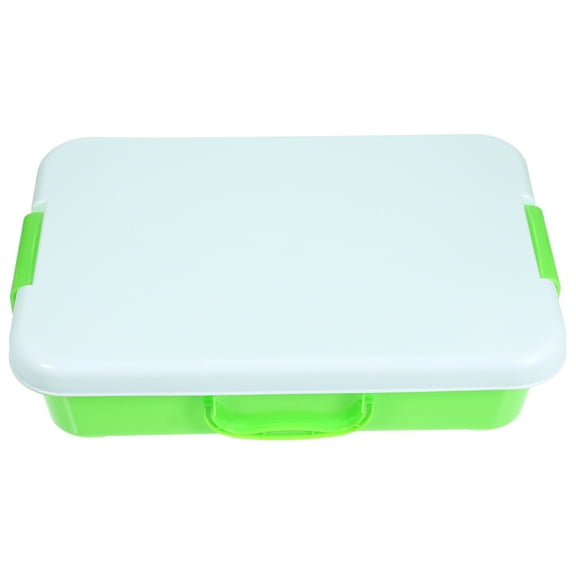 Raindrops Travel Sand Box With Lid Handheld Sandbox Sand Tray Abs 1Pack