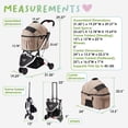 thumbnail image 4 of Newport Pet Stroller (3-in-1 Travel System), 4 of 13