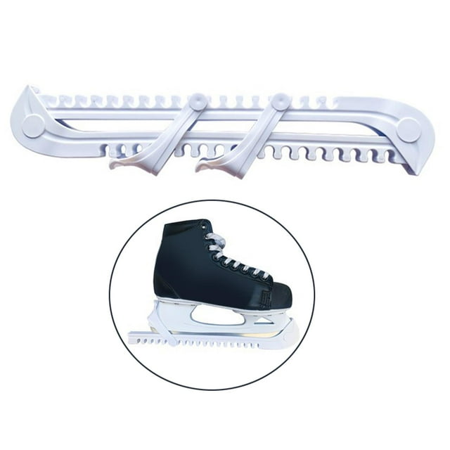 Figura de Hockey sobre Hielo Cola protectores de hoja de patín protección blanco