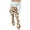 Beige#1, variant on Flare Leggings for Women, Leopard Print High Waisted Boho Holiday Casual Pants, Stretchy Soft Slim Breathable Workout Leggings, S-3XL