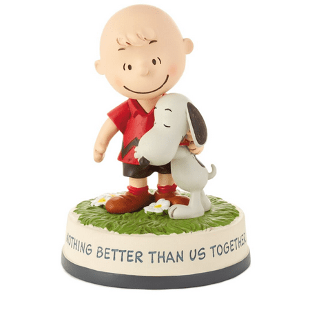 Hallmark Peanuts Charlie Brown Snoopy Nothing Better Than Us Together Figurine