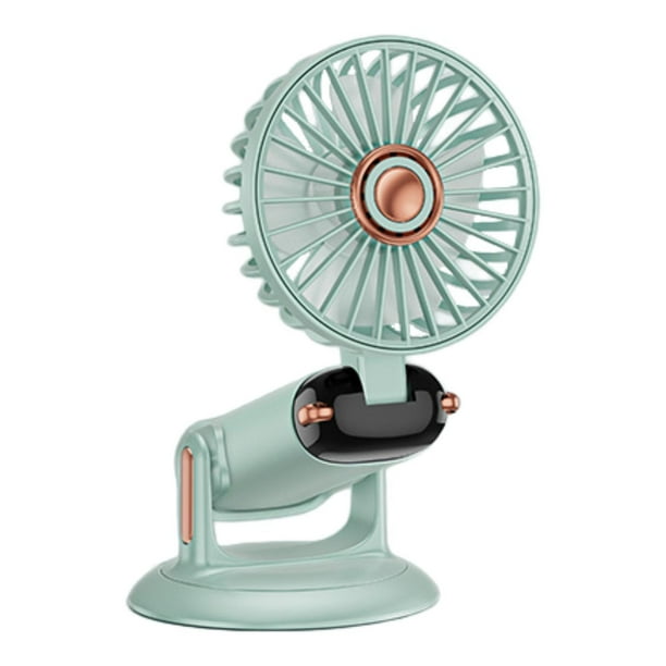 Ventilador de escritorio Ventilador de mano Circuladores de aire Ventilador de enfriamiento Potente Silencioso Portátil para Verde