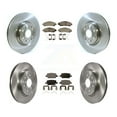 thumbnail image 1 of Transit Auto Front Rear Disc Brake Rotors and Semi-Metallic Pads Kit for Car Cadillac XT5 Buick Enclave XT6 K8F-101496, 1 of 11