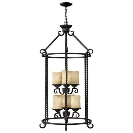 Hinkley Lighting H3506 6 Light Indoor Lantern Pendant From The Casa Collection Hinkley Lighting H3506 6 Light Indoor Lantern Pendant From The Casa Collection