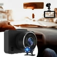 thumbnail image 2 of CxhicLuv Dash Camera for Cars, 720P Front and Rear Car Dashboard Recorder with Super Night Vision, Parking Monitor, Motion Detection & Loop Recording for Vehicle Security, 2 of 8