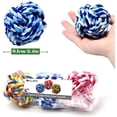 thumbnail image 4 of Cuerda de algodón Wellbro Knots Weave Chew Toy para perros y gatos, 4 of 14