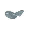 thumbnail image 2 of Outboard Zinc Trim Tab Anode for Yamaha Mercury 6J9-45371-01, 6J9-45371-00, 879608, 2 of 2