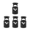 thumbnail image 1 of LOVIVER 4 Pcs Plastic Toggle Spring Stop Single Hole String Cord Locks 16 x 9mm, 1 of 8
