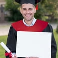 thumbnail image 3 of V Shape Choir Stole University Graduation Choir Honor Sash Master's Graduate Doctoral Attire Stoles Accessories, 3 of 7