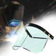 thumbnail image 3 of DYNWAVECA Protection Faciale Résistante aux Chocs, Universelle, Protectrice pour Tout le Visage pour Moudre, Couper, Désherber Transparent, 3 of 7