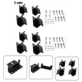 thumbnail image 2 of Solar Panel Mount​ing Bracket Holder Z Brackets With Nuts And Screws Aluminum Alloy For RV Trailer Boat, 2 of 3