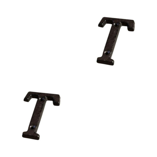 Wweixi Wide Application Metal Letters House Numbers And Stylish Choice B17--T 2Set