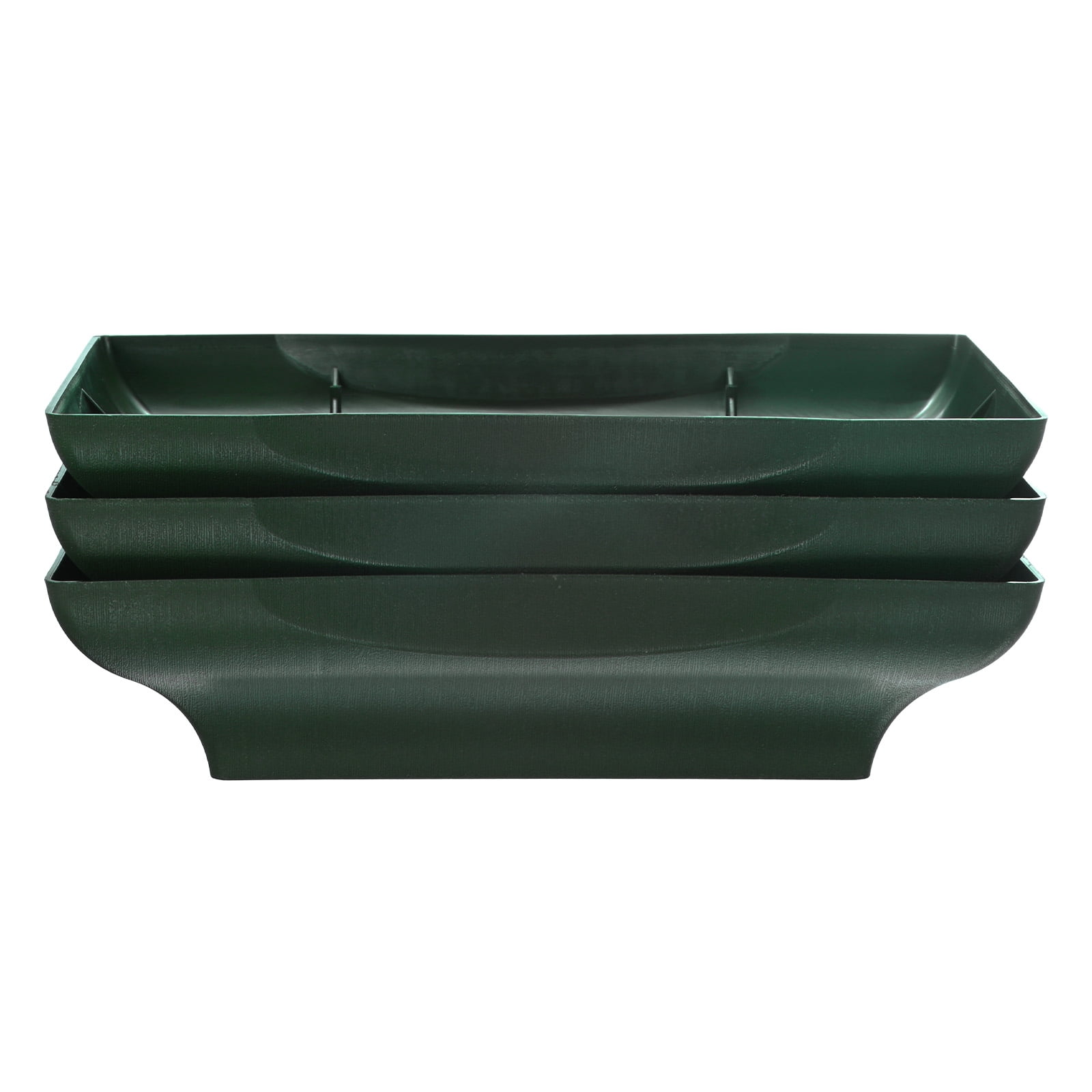 Uxcell 3-Pack Floral Arrangement Bowls, 8.7 Inch Floral Foam Bowl [Brown Green]