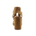 thumbnail image 1 of Sandalia con tacon Color Camel Para Mujer De RBCOLLECTION, 1 of 4