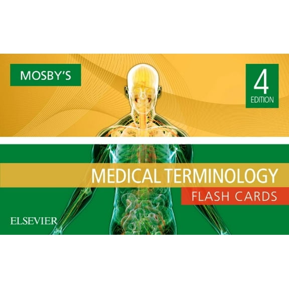 Mosby's Medical Terminology Flash Cards, 4e, 9780323483124, 0323483127, Paperback, Mosby