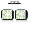 thumbnail image 3 of Luggage Handle Wraps for Suitcase - Suitcase Tags Identifiers for Suitcases, Asparagus print green Fun Luggage Handle Covers, Travel Luggage Accessories Essentials for Flying, 3 of 6