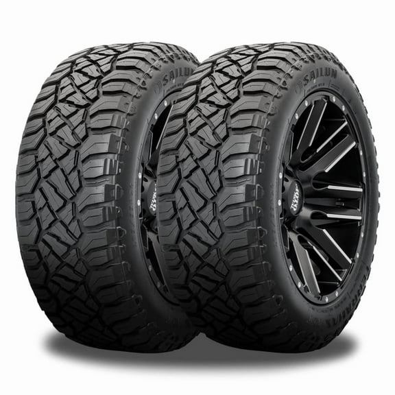 2 Sailun Terramax R/T 265/65R18 122/119Q All Terrain 3PMSF Snow 45K Mile 10 ply 1600151 / 265/65/18 / 2656518