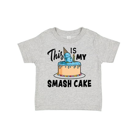 

Inktastic This is My Smash Cake Boys Toddler T-Shirt