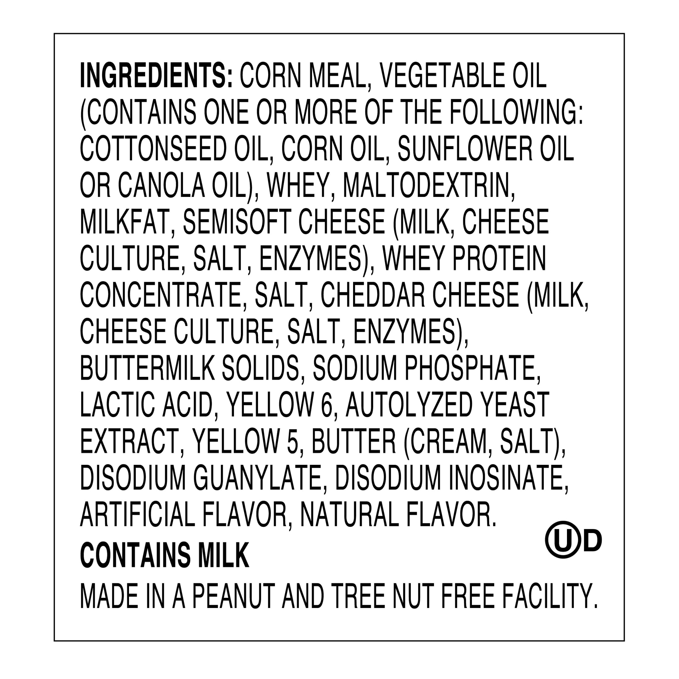 Utz Cheese Balls Snack Pack, Multipack, 1 oz, 10 Count