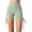 Y1-Light Green, variant on Workout Shorts Women With Pockets, High Waisted Tummy Control Yoga Shorts For Women Adjustable Side Tie Running Gym Biker Shorts