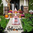 thumbnail image 3 of RUINIXCW Halloween Porch Goose Outfits for 23 inch Cement Plastic Goose Statue Accessories Holiday Porch Goose Clothes Ghost Dress Witch Hat Pumpkin Basket Set Yard Patio Lawn Art Decor (No Goose), 3 of 6