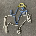 thumbnail image 5 of Handmadetneonsign Cowboy Cat Neon Sign, Western Cat Cowboy Wall Art Decor, Bar Pub Coffee Wall Decor, 5 of 5