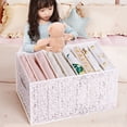 thumbnail image 1 of CEHVOM Wardrobe Clothes Organizer, Compartment Clothes Organizer With Support, Foldable Washable Laundry Drawer Organizer With Handle, 1 of 9