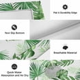 thumbnail image 6 of Summer Botanical Outdoor Rug for Patio/Deck/Porch, Non-Slip Large Area Rug 3 x 5 Ft, Monstera Palm Leaves Green Indoor Outdoor Rugs Washable Area Rugs, Reversible Camping Rug Carpet Runner, 6 of 8