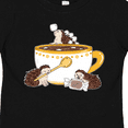 thumbnail image 4 of Inktastic Cute Hot Chocolate Hedgehogs Boys or Girls Toddler T-Shirt, 4 of 5