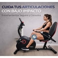thumbnail image 4 of Bicicleta Estática Bluelander Reclinada, Resistencia Magnética 8 Niveles, Pantalla Monitor, Ajuste de Asiento, 4 of 5