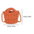 thumbnail image 2 of Bolso Malla Informal Hombro Tejido Mano Ganchillo para Mujer Viajes Al Aire Libre, 2 of 2