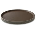 thumbnail image 2 of Jubilee 16" Round Restaurant Serving Trays (Set of 4), Brown - NSF Food Service Trays, 2 of 7