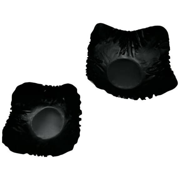 Bergamo Art Set of 2 Decorative Handmade Aluminum Modern Bowl in Black