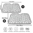 thumbnail image 3 of Balery Rabbit And Cloud Print Car Windshield Sun Shade,Windshield Sunshade for Car Pickup Truck SUV Accessories-, 3 of 7