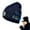 Navy Blue, variant on Bluetooth Beanie Hat with LED Light Headlamp Music Hat USB Rechargeable Bluetooth Hat, LED Beanie Running Hiking Gift for Men Women