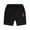 Black, variant on Esaierr 1-10T Kids Boys Girls Summer Shorts Pants 1-10T Baby Boys Girls Elastic Waist Cotton Shorts Kids Solid Short Pants Quarter Pants