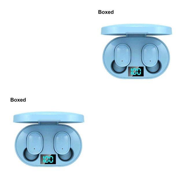Sidaley 1 par de auriculares con caja de carga Micrófono incorporado Auriculares intrauditivos impermeables compatibles con Bluetooth Type2 NO2