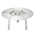 thumbnail image 1 of VEVOR Fire Pit Heat Deflector for Solo Stove Yukon 20 in Bonfire Stainless Steel, 1 of 9