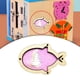 thumbnail image 5 of Kids Busy Board Lentejuelas Material de bricolaje Habilidad básica Juguetes educativos para edades tempranas, Montessori Pick Toy para Juguetes , violeta con blanco Baoblaze Material de tablero ocupado, 5 of 8