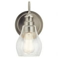 thumbnail image 3 of 45390NI Kichler Lighting Greeier - 1 Light Wall Sconce - with Transitional inspirations - 10.25 inches tall by 5.5 inches wide-Brushed Nickel Finish, 3 of 4