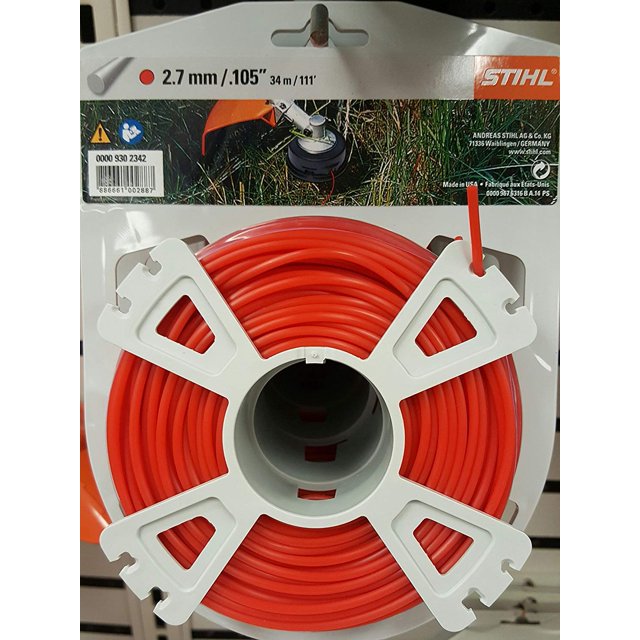 Línea para Desmalezadora Stihl 0000 930 2342, 2.7 mm x 34 m