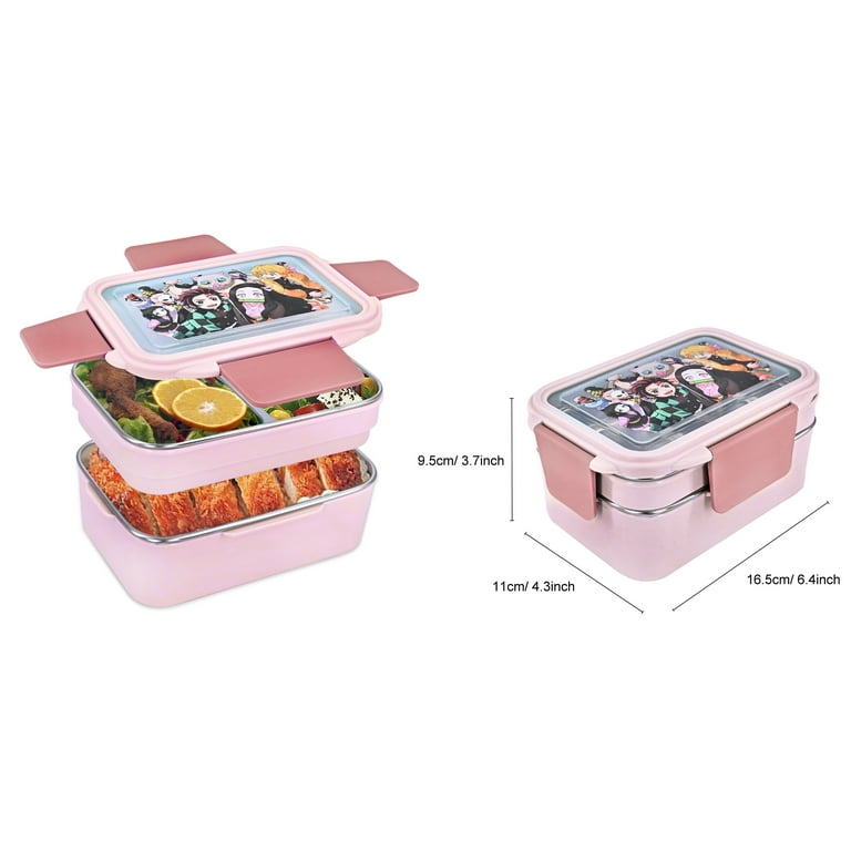 Roffatide Anime Demon Slayer Compartment All-in-One Bento