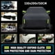 thumbnail image 4 of Cubierta para Auto Impermeable, Funda Coche Exterior Lona para Coche Cubierta para Automóvil Coberturas Completas con Tira Reflectante 530x200x150CM, 4 of 9