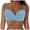 Z1-Light Blue, variant on vigerkar Women's Underwire Bikini Top Push Up Padded Swimsuit Top Twist Front Swim Bathing Suits Tops Pink, L