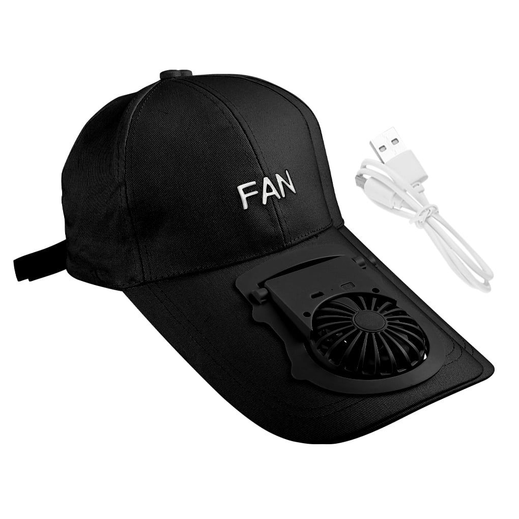 Rinhoo Hat Fan Sun Visor Sports Cooling 